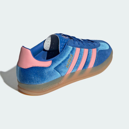 Adidas Gazelle Sneakers – Blue & Pink Low-Top Trainers | footmaxldn
