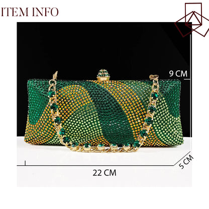 Footmax Black Gold Dazzling Heels & Clutch Set - Festive Elegance Collection - footmaxldn