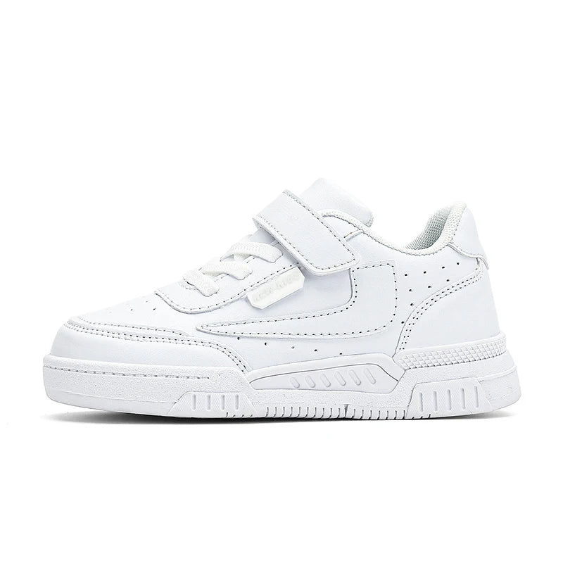 Boys' Low-Top Skate Sneakers with Hook & Loop Strap