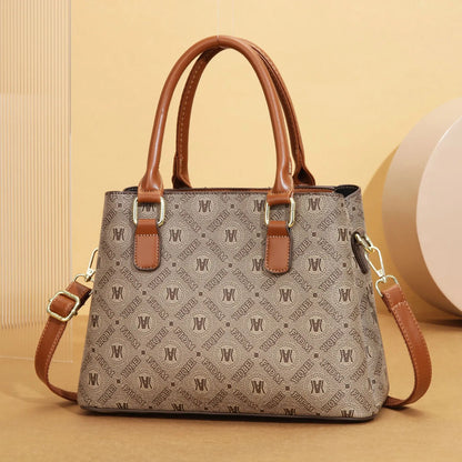 Women Purses and Handbags Top Handle Bags PU Leather Satchel Tote Lady Shoulder Messenger Bag For Work Commuting - footmaxldn