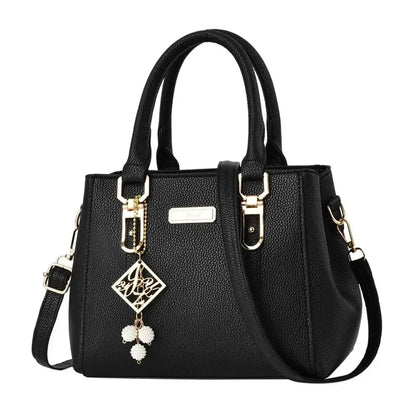 Footmaxldn Women's Structured Top Handle Shoulder Bag