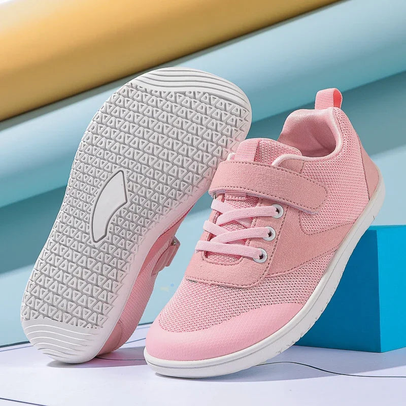 Kids' Wide Barefoot Sneaker | Lightweight & Breathable Children's Shoe