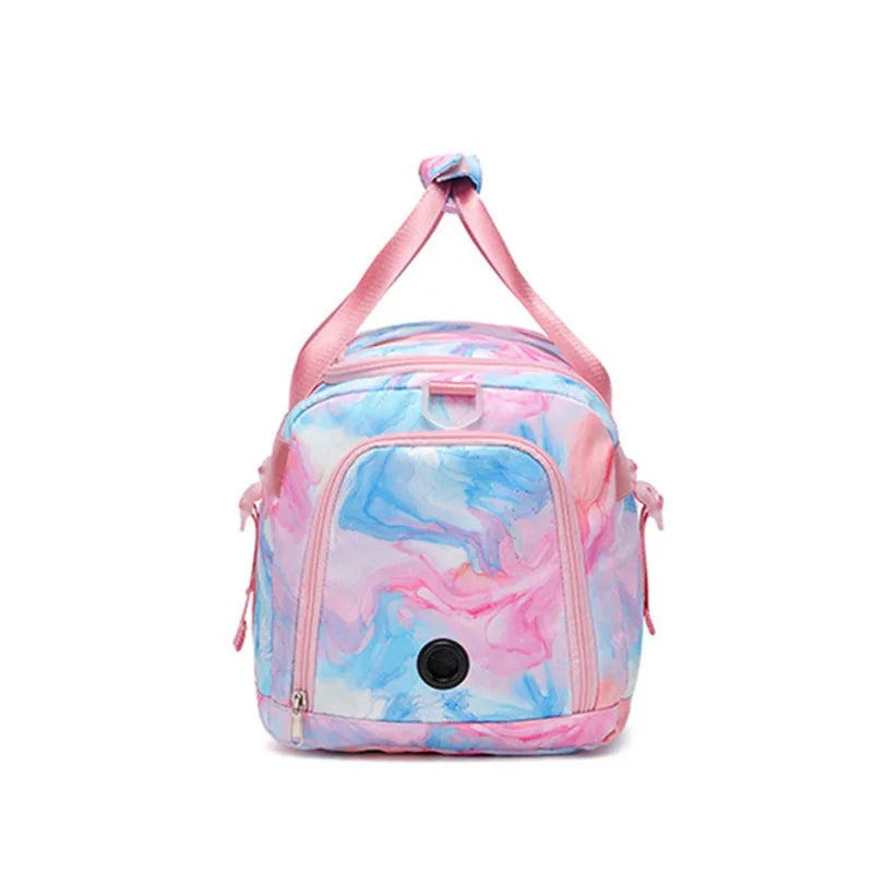 Footmax Women's Waterproof Gym Bag - Travel Sports Duffel with Shoe Compartment - footmaxldn
