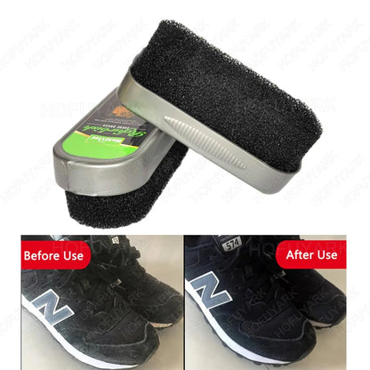 Footmax Suede Shoe Brush - Soft Sheepskin Cleaner for Boots & Sneakers