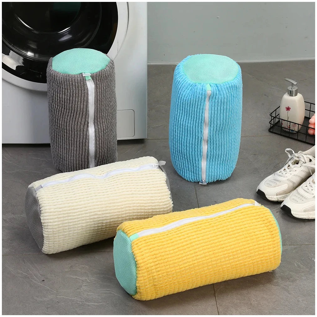 Footmax Shoe Washing Bag - Microfiber Laundry Net for Sneakers in Washing Machine