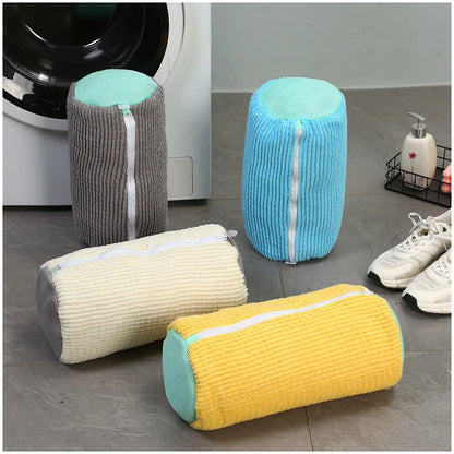 Footmax Shoe Washing Bag - Microfiber Laundry Net for Sneakers in Washing Machine