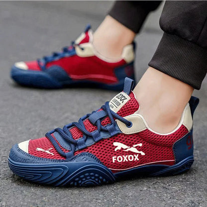 Footmaxldn Men's Breathable Mesh Running Sneakers