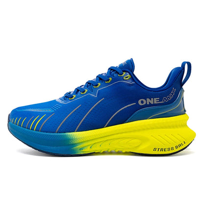 Footmaxldn Unisex Air Cushion Road Running Trainers | Breathable Mesh Jogging Shoes