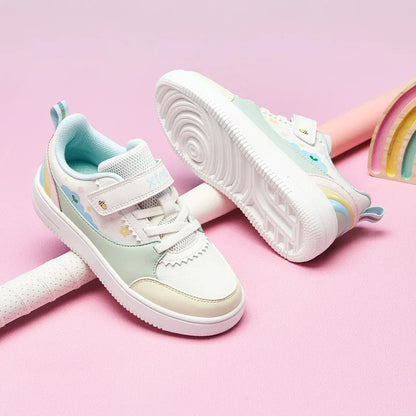 Xtep Girls Skateboarding Shoes 2025 - Premium Leather Non-Slip Kids Sneakers - footmaxldn