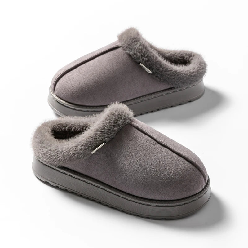 Womens Slippers Fashion Fluffy Autumn and Winter