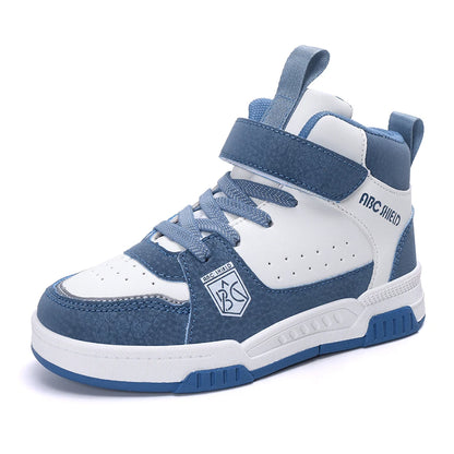 Footmax Kids High-Top Basketball Sneakers - Non-Slip Sports Shoes for Boys & Girls - footmaxldn