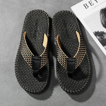 Men’s Casual Beach Flip-Flops | Footmaxldn