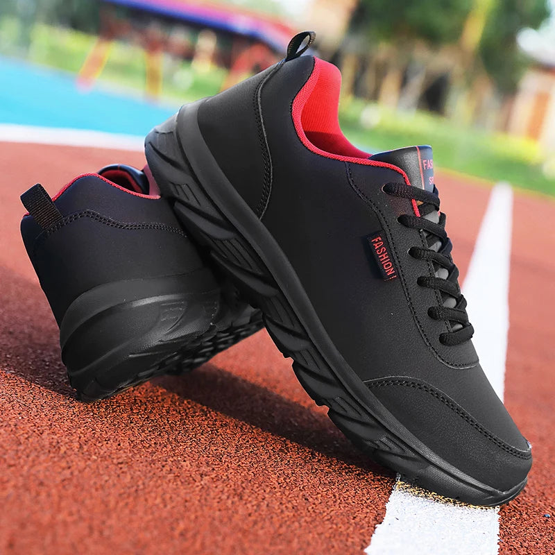 Waterproof Men Sneakers Thick Soled Casual Shoes Men Cushion Sports Shoes Outdoor Running and Walking Shoe Plus Size 39-46 - footmaxldn