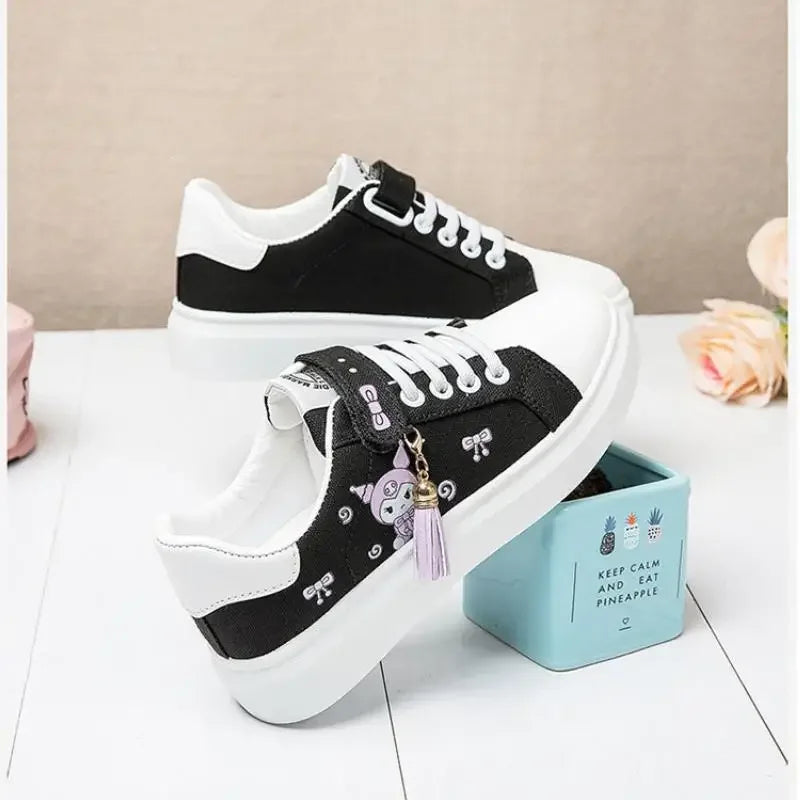 Girls Canvas Trainers, Sneakers, shoes - FOOTMAX