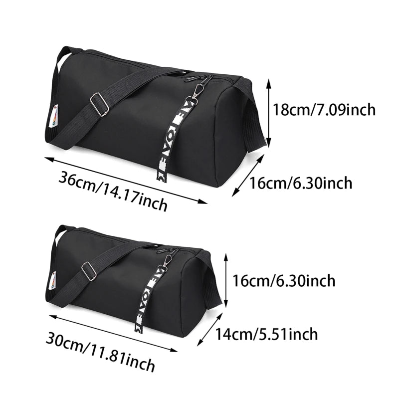 Footmax Waterproof Gym Duffle Bag - Ultralight Travel Bag for Fitness Yoga & Swimming - footmaxldn