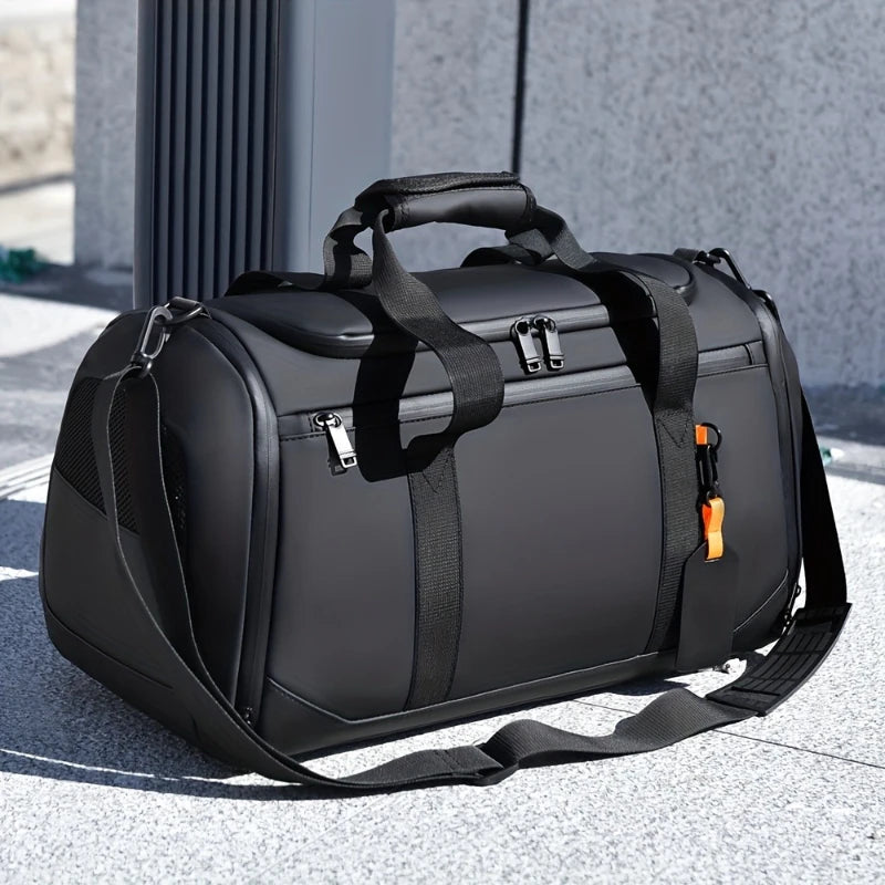 Large Capacity Travel Duffel Bag - Durable Oxford Cloth, Spacious & Stylish Overnight Sports Gym Bag with Multiple Compartments - footmaxldn