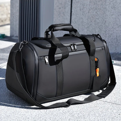 Large Capacity Travel Duffel Bag - Durable Oxford Cloth, Spacious & Stylish Overnight Sports Gym Bag with Multiple Compartments - footmaxldn