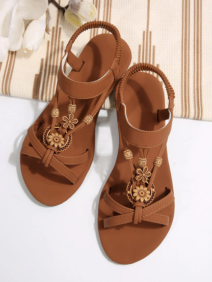 Footmax Women's Flat Sandals - Dopamine Colour Series Vibrant Sporty Style Shoes - footmaxldn