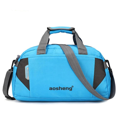 Footmax Ultralight Nylon Gym Bag - Travel Sports Duffel for Men & Women - footmaxldn