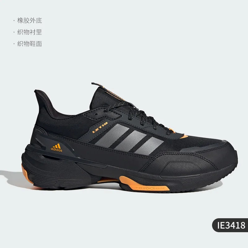 Adidas official genuine men's and women's simple, wear-resistant, cushioned, breathable and casual running shoes IE3418 - footmaxldn