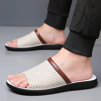 Men's Slide Sandals – Lightweight Summer Footwear by Footmaxldn
