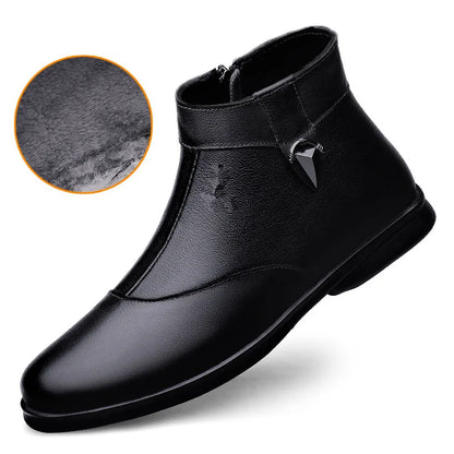Men's Genuine Leather Chelsea Boots