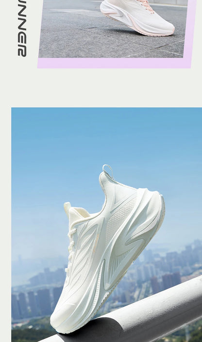 Footmax Women's Waterproof Running Shoes 2025 - Shock Absorption Sneakers