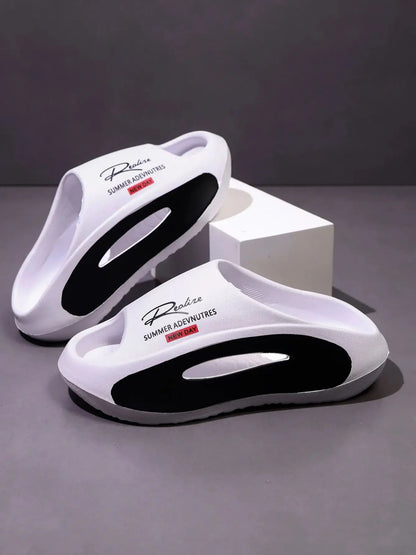 Men'S Casual Slip-On Sandals - Lightweight EVA Material, Open Toe Design, All-Season Comfort for Casual Attire, Strappy Sandal - footmaxldn