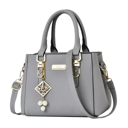 Footmaxldn Women's Structured Top Handle Shoulder Bag