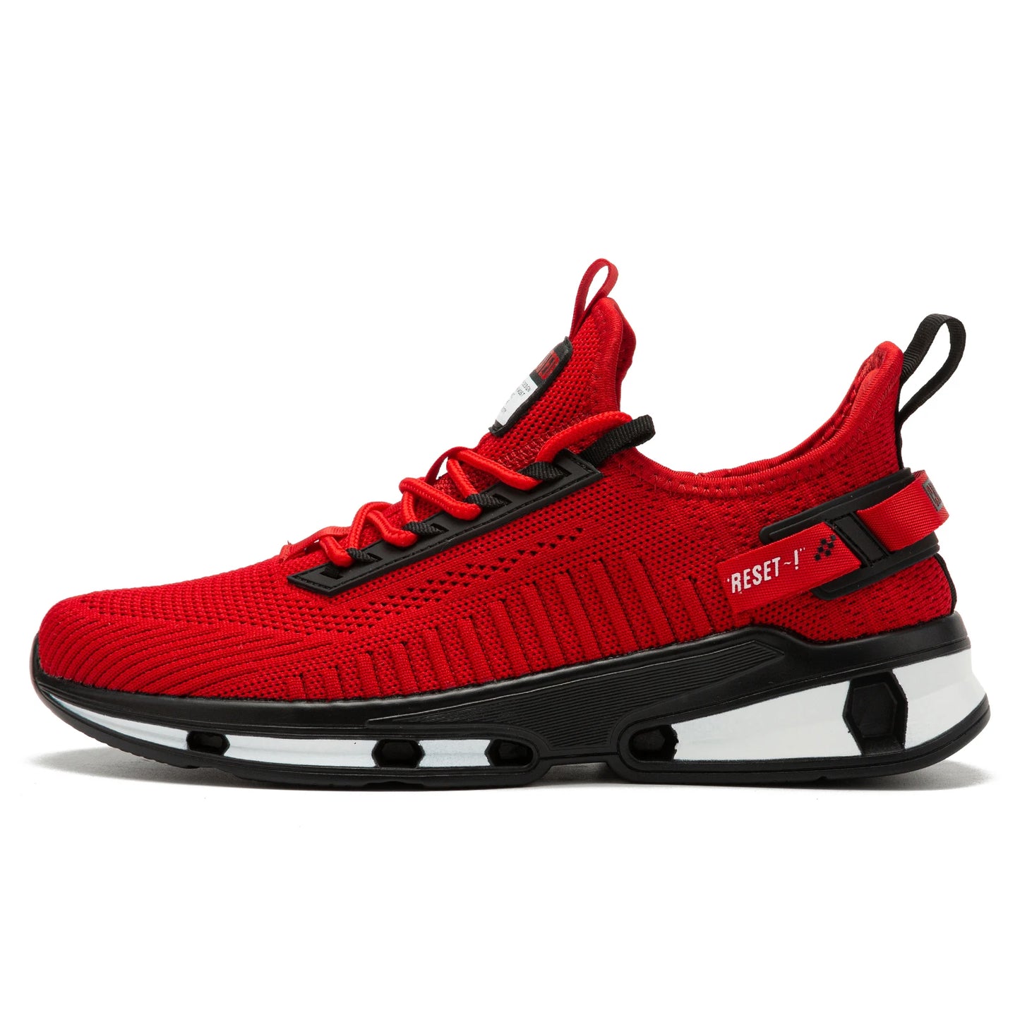 Baasploa Men Running Sneakers Leather Mesh Breathable Classic Sport Sneakers Male Comfortable Non-slip Waterproof Casual Shoes - footmaxldn