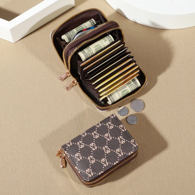 Women's Zip Card Holder Wallet | Footmaxldn