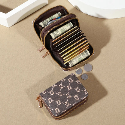 Women's Zip Card Holder Wallet | Footmaxldn