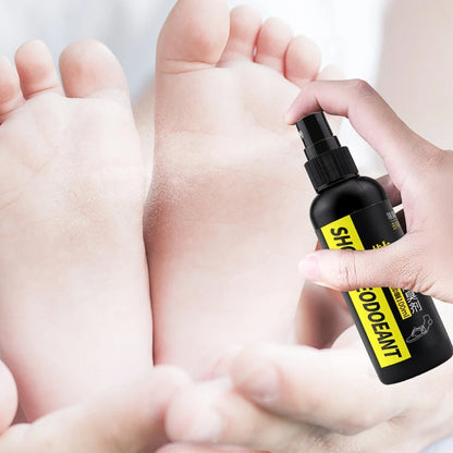 Footmax Shoe & Sock Odor Spray - 100ml Antibacterial Antiperspirant Freshener