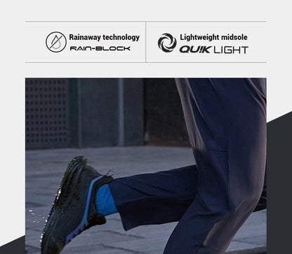 361 Degrees Rainblock Men Running Shoes New Mesh Lightweight Water Repellent Shock-Absorbing Jogging Male Sneakers 672432216 - footmaxldn