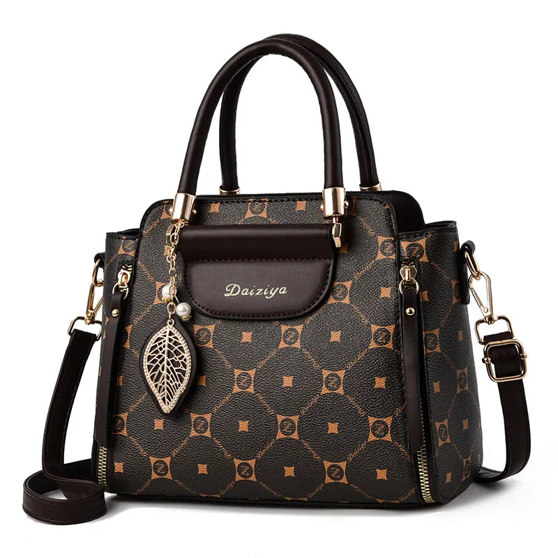 Fashion Brand Designer Women'S Handbag 2024 New Large Capacity Shoulder Bag Classic Retro Diagonal Cross Bag Commuting Tote Bag - footmaxldn