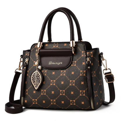 Fashion Brand Designer Women'S Handbag 2024 New Large Capacity Shoulder Bag Classic Retro Diagonal Cross Bag Commuting Tote Bag - footmaxldn