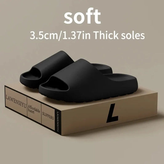 Men's Coconut Slippers - Cloud-Like Comfort Thick-Soled Summer Sandals