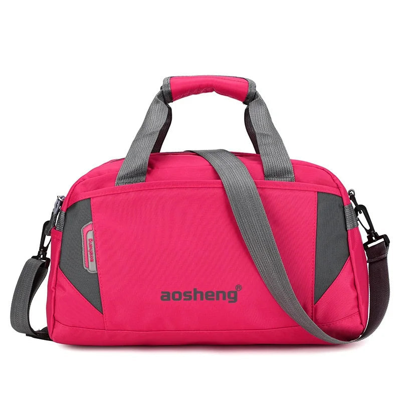 Footmax Ultralight Nylon Gym Bag - Travel Sports Duffel for Men & Women - footmaxldn