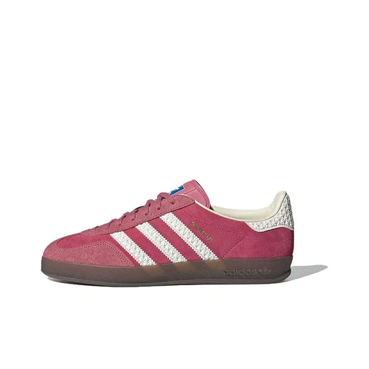 Adidas Originals GAZELLE INDOOR Men and Women Skateboarding Shoes Low Cut Outdoor Fabric Synthetic Leather - footmaxldn