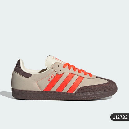 Adidas Official SAMBA OG W Men's and Women's Retro Sport Casual Shoes JI2732 - footmaxldn