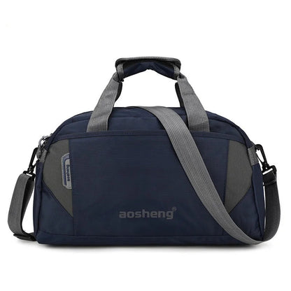 Footmax Ultralight Nylon Gym Bag - Travel Sports Duffel for Men & Women - footmaxldn
