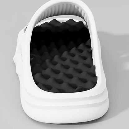 FootMax Men's Summer Sports Slippers - Non-Slip Breathable Outdoor Slides - footmaxldn