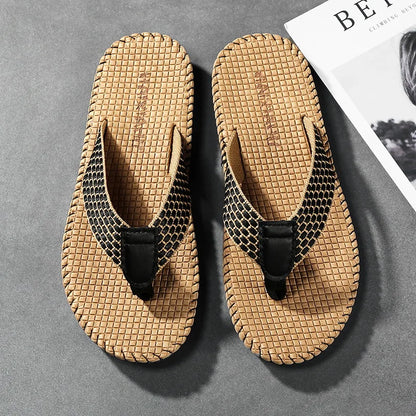 Men’s Casual Beach Flip-Flops | Footmaxldn