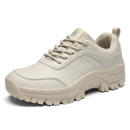 Footmax Unisex Anti-Slip Hiking Shoes Size 35-46 - Waterproof Trekking Sneakers