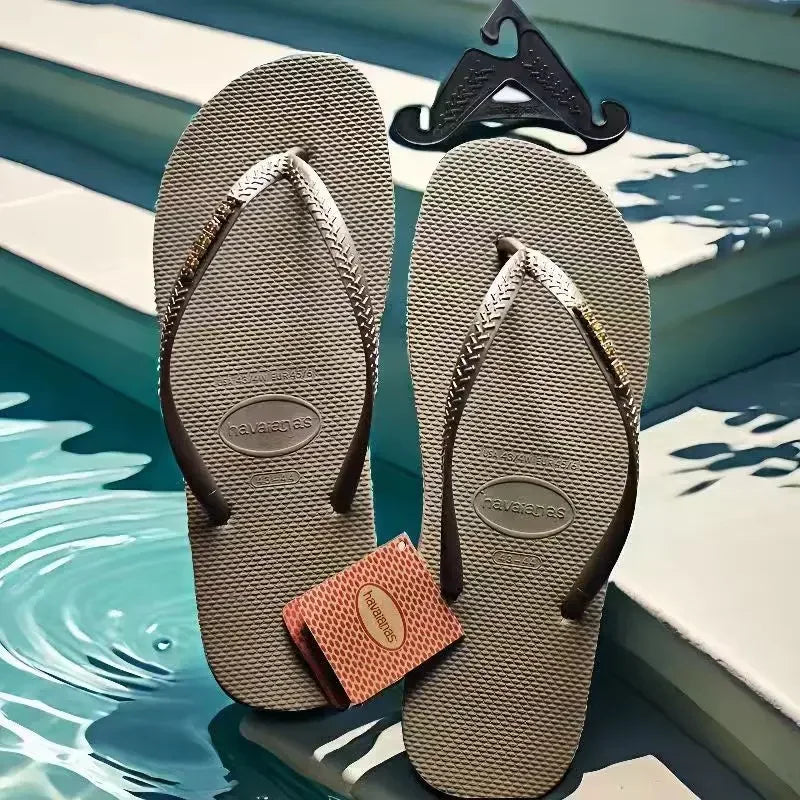 Footmax Women's Summer Flip Flops - Outdoor Beach Slippers 2025 - footmaxldn