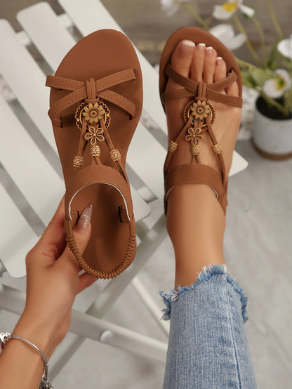 Footmax Women's Flat Sandals - Dopamine Colour Series Vibrant Sporty Style Shoes - footmaxldn