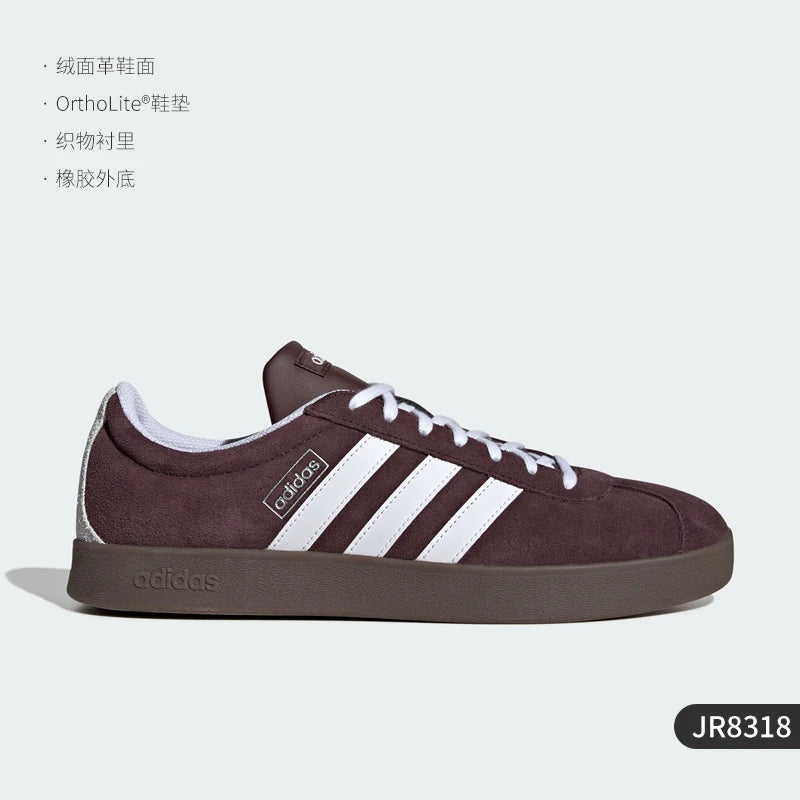 Adidas Official Authentic VL COURT 2.0 Men's and Women's Retro Fashion Board Shoes JR8318 - footmaxldn