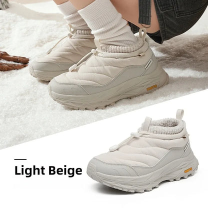 Footmax High-Top Winter Snow Boots - Waterproof Anti-Slip Warm Cotton Boots for Men & Women - footmaxldn