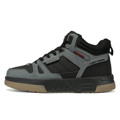 Footmaxldn Men's Winter High-Top Sneakers | Plush Warm Cotton Casual Shoes - footmaxldn