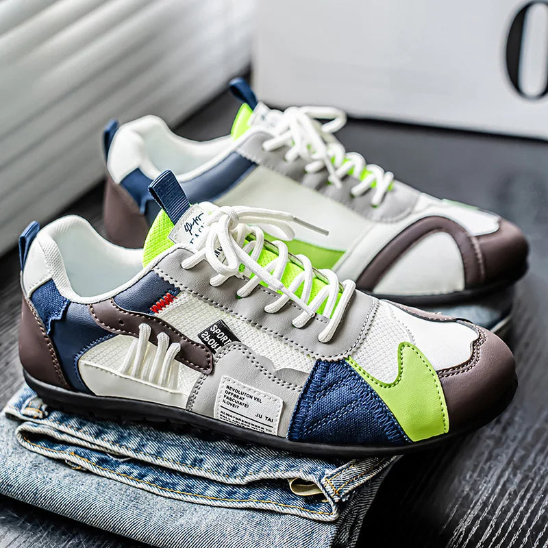 Footmaxldn Men's Casual Hiking Trainers - Outdoor Sports Street Sneakers - footmaxldn